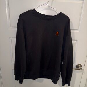 H&M Black Sweatshirt Essential Hoodie